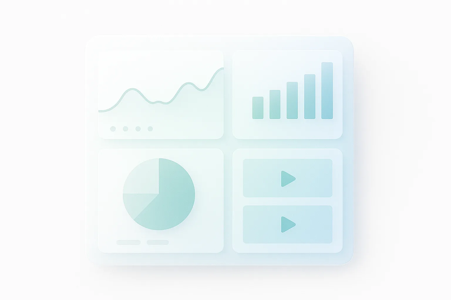 Video portal dashboard with analytics
