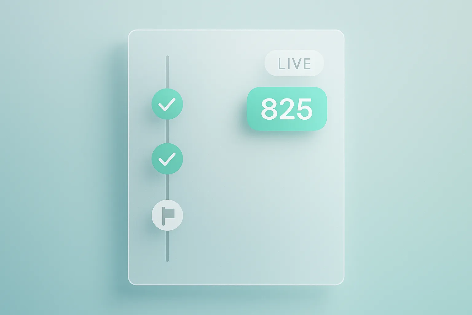 Live dashboard showing guest arrivals and verification status