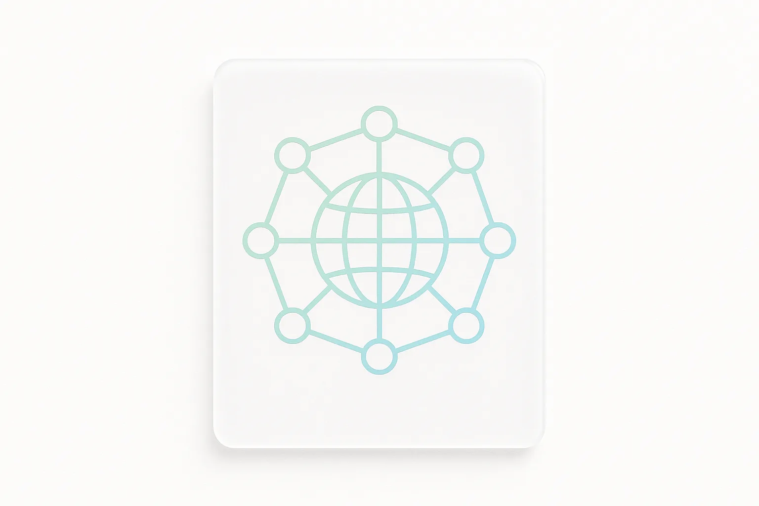 CDN architecture with global nodes and edge security visualization