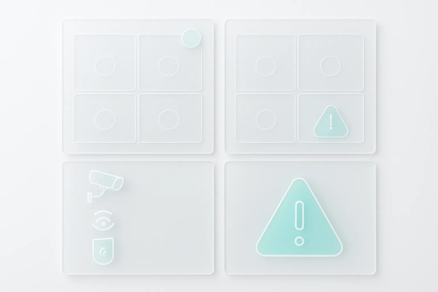 Multi-source security incident detection dashboard interface