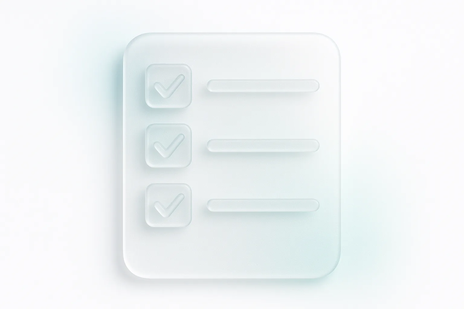 Pre-event system verification checklist with technical equipment