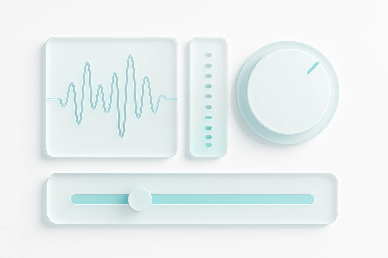 Event control room interface with multilingual audio monitoring across language tracks